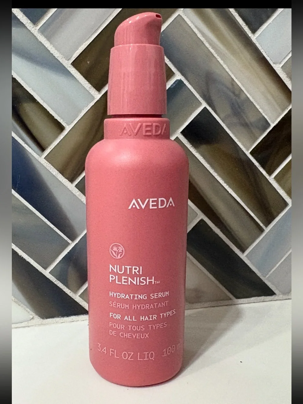 AVEDA NutriPlenish Hydrating Serum 3.4 oz.in Pink Bottle